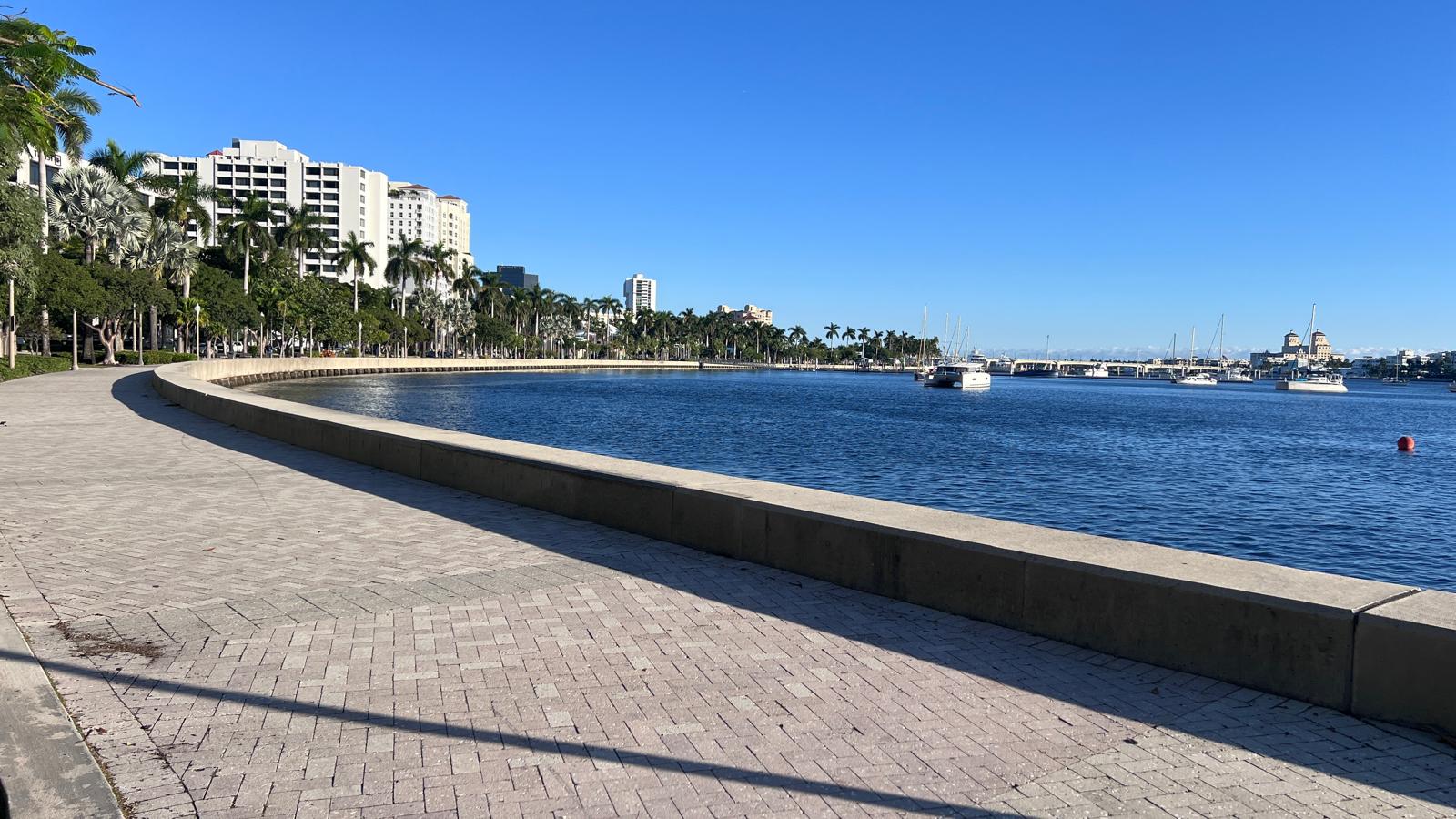 During the morning run